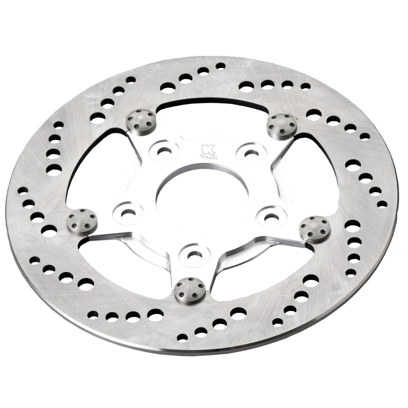 Kustom Tech K-Tech, drilled brake rotor stainless steel 8-1/2 inch