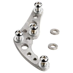 Kustom Tech K-Tech Super Freni front caliper bracket. Raw