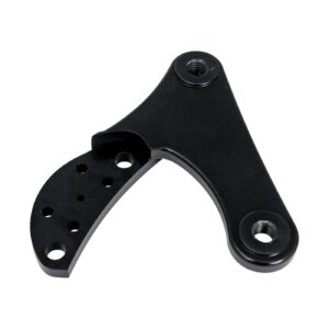 Kustom Tech K-Tech 2-piston caliper mounting bracket right. Black