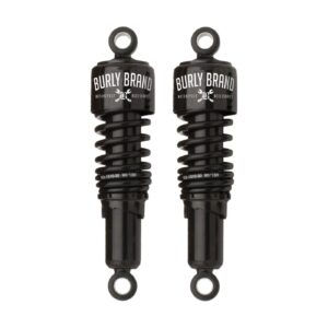 Burly Burly, Slammer 10.5" lowering shocks. Black