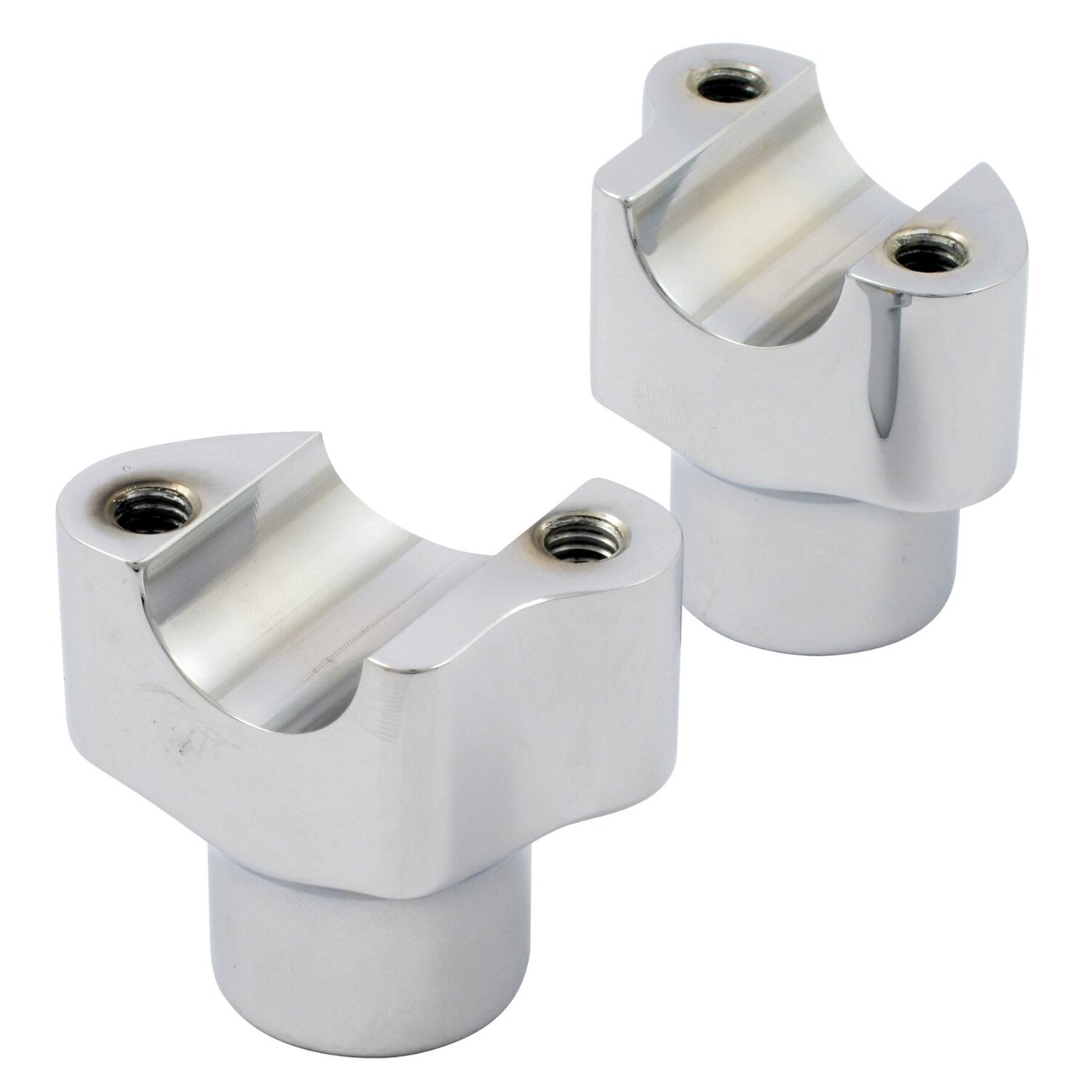 Wild1 Wild1, Chubby risers. Straight. 1.5" rise. Chrome
