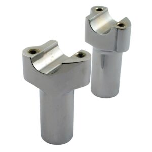 Wild1 Wild1, Chubby risers. Straight. 3.5" rise. Chrome