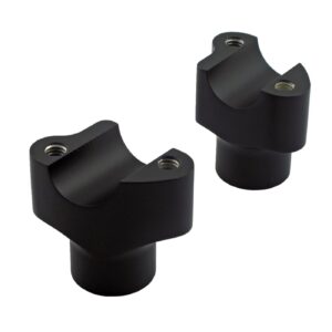 Wild1 Wild1, Chubby risers. Straight. 1.5" rise. Black