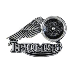 MCS Triumph motorcycle pin