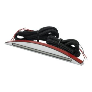 Custom Dynamics Custom Dynamics, Breakout LED taillight. Chrome. Clear lens