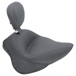 Mustang Mustang Wide Tripper solo seat with rider backrest