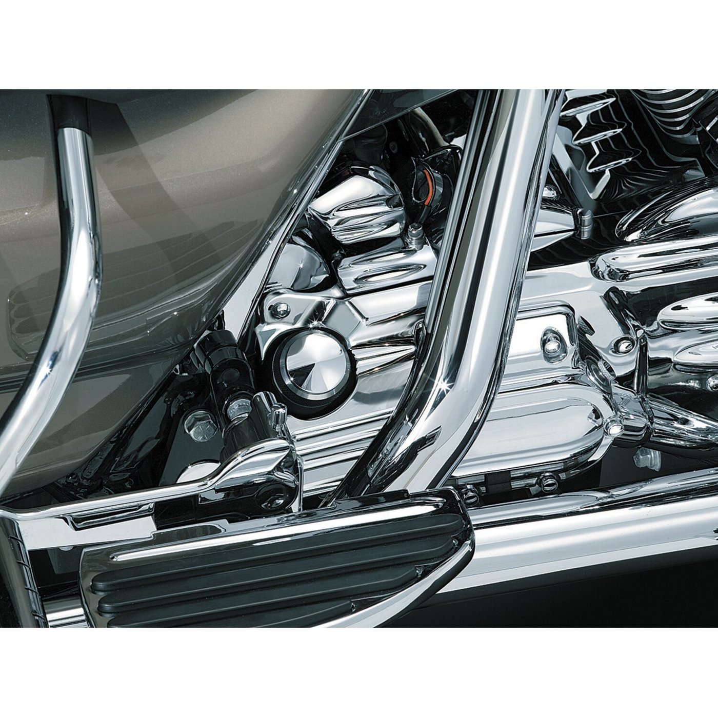 Kuryakyn Kuryakyn, Oil filler spout cover. Chrome - Image 2