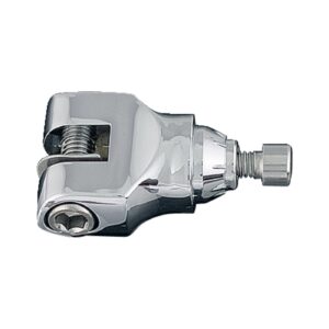 Kuryakyn Kuryakyn, Replacement serrated footpeg clevis. Chrome