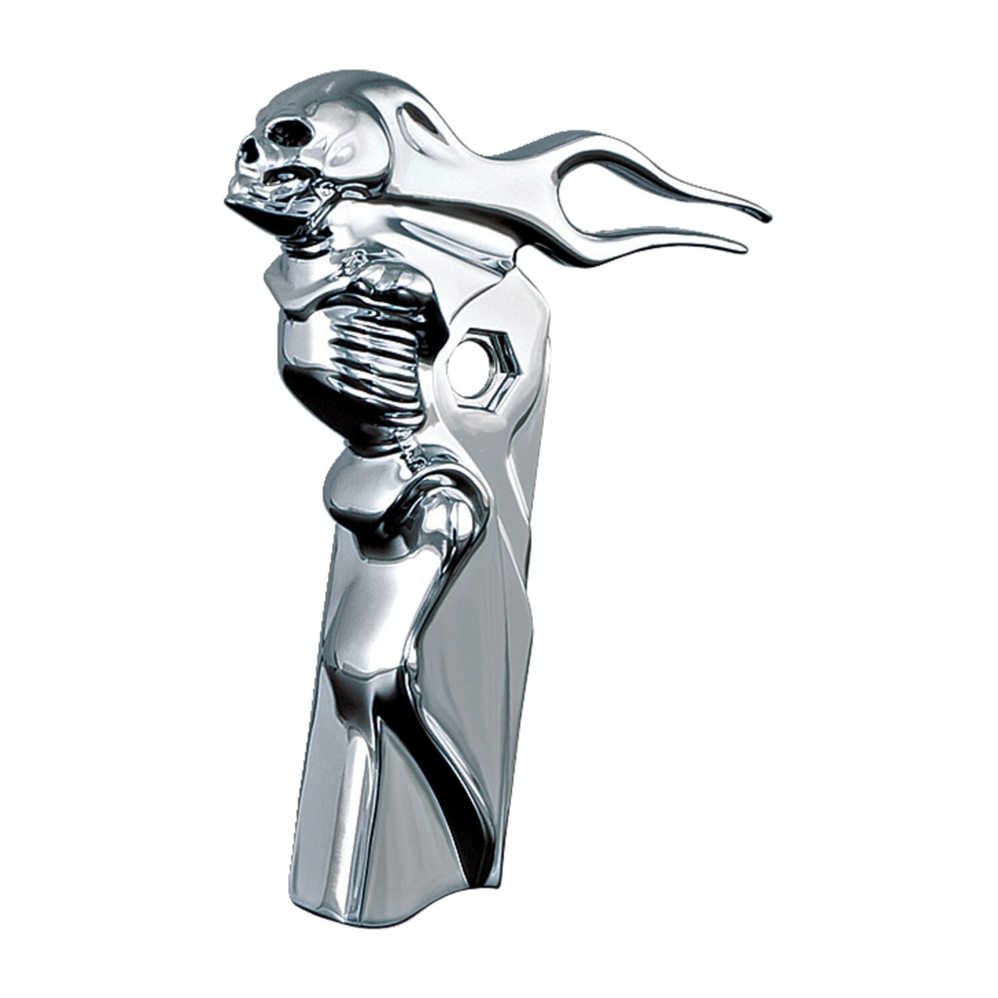 Kuryakyn Kuryakyn, Front shifter arm accent. Zombie. Chrome