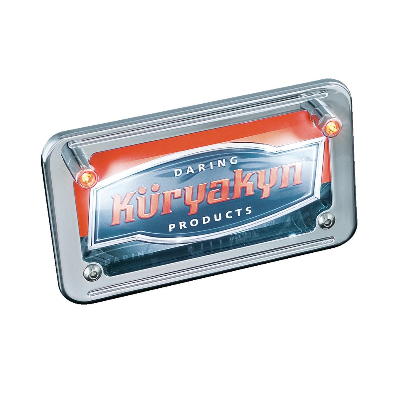 Kuryakyn Kuryakyn, LED license plate bolt lights.w/turn signal accent - Image 2