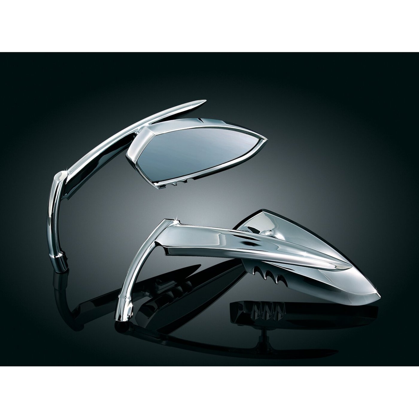 Kuryakyn Kuryakyn, Scythe 1 mirror set. Chrome