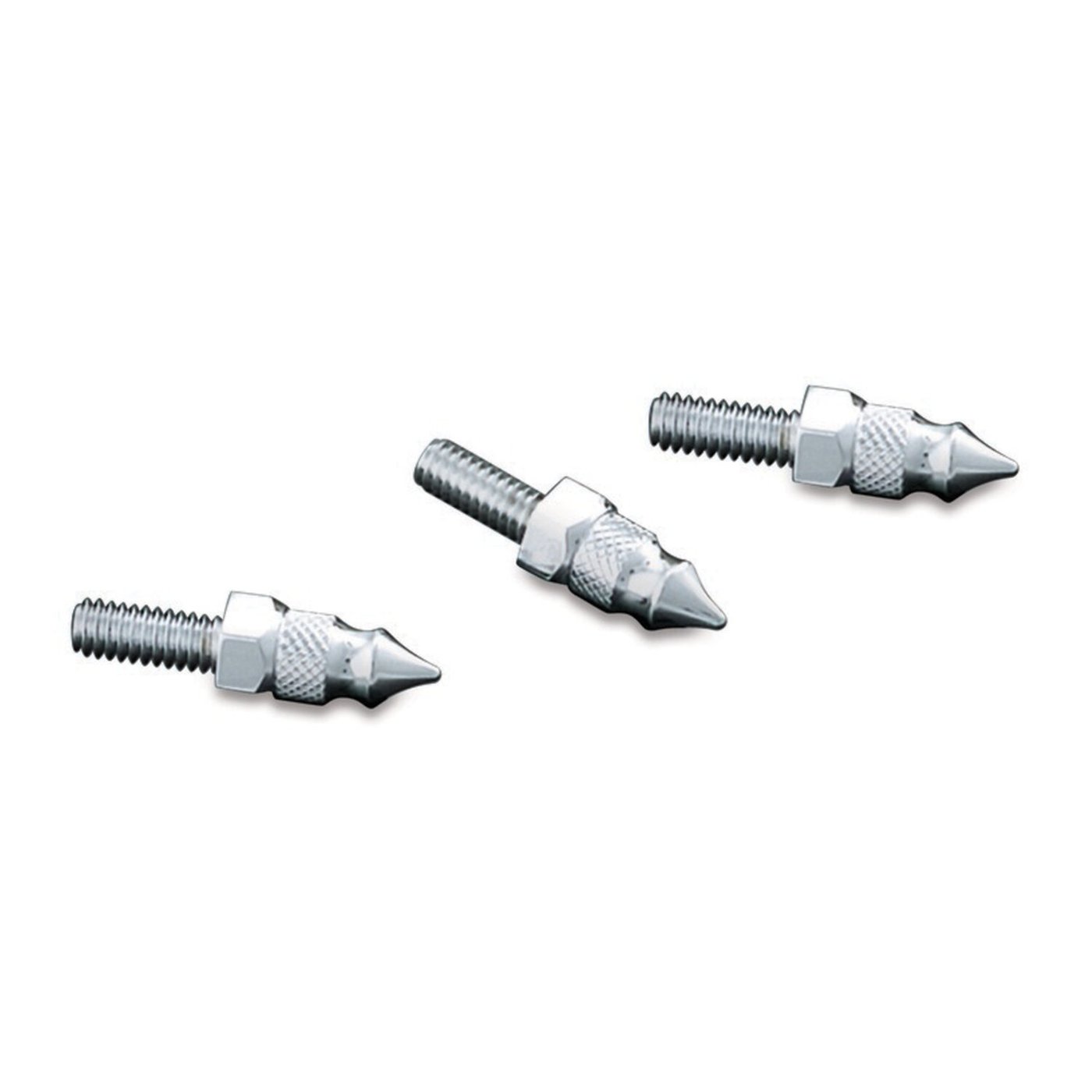 Kuryakyn Kuryakyn, Windshield mount spikes. Chrome
