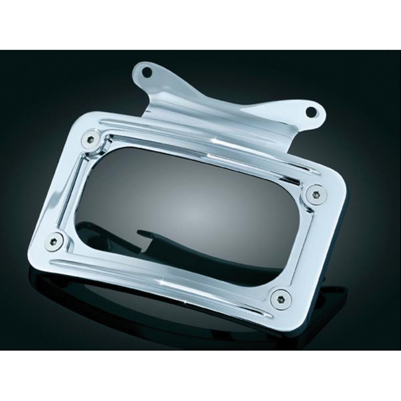 Kuryakyn Kuryakyn, license plate mount. Chrome