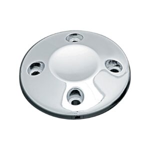 Kuryakyn Kuryakyn, ISO-grip end cap. Smooth. Chrome (ea)