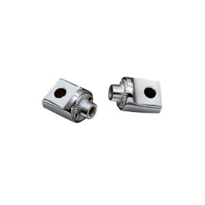 Kuryakyn Kuryakyn, Non pivoting splined male mount adapters, chrome