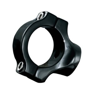 Kuryakyn Kuryakyn, license plate holder mount clamp. Gloss black