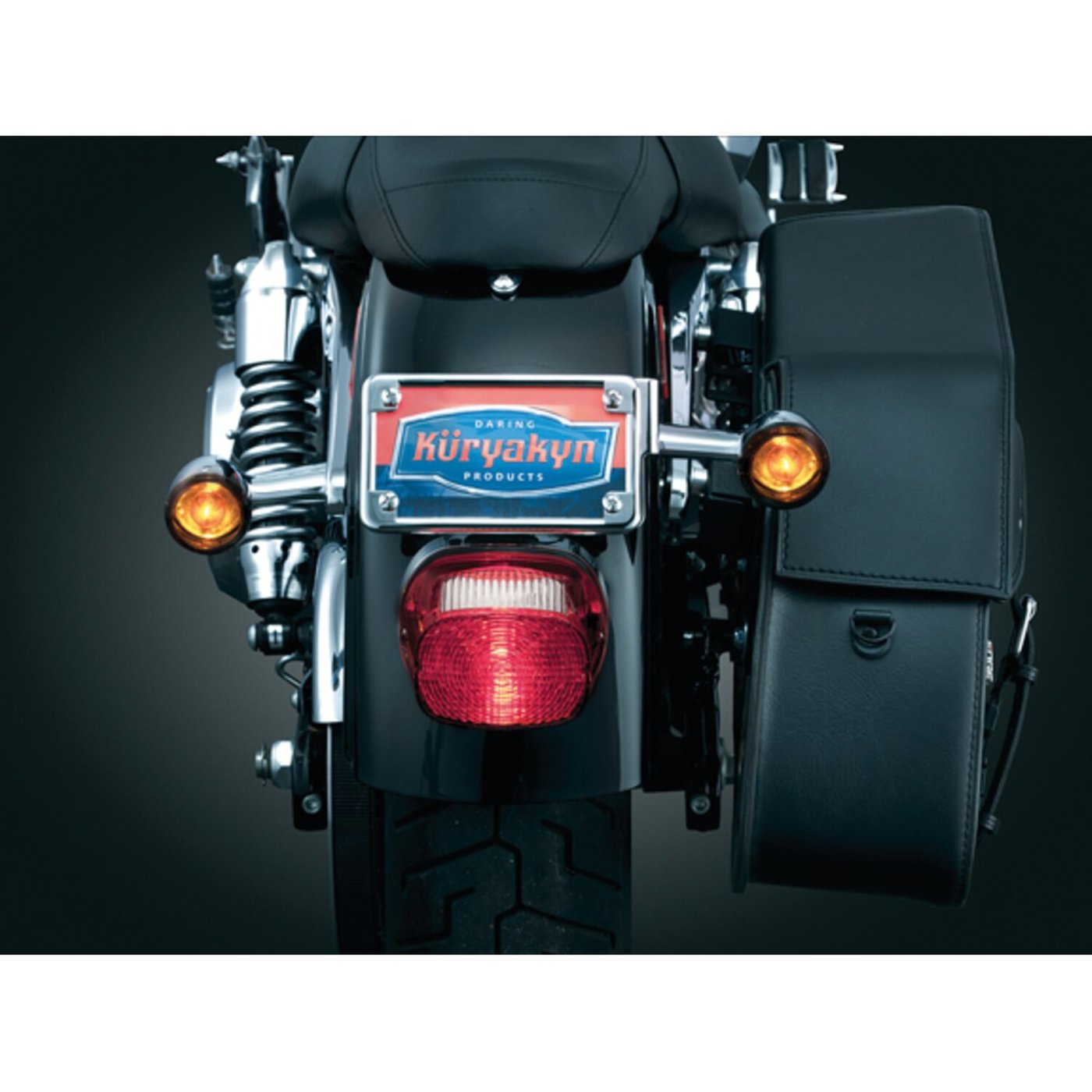 Kuryakyn Kuryakyn, turn signal relocation kit. Chrome - Image 2