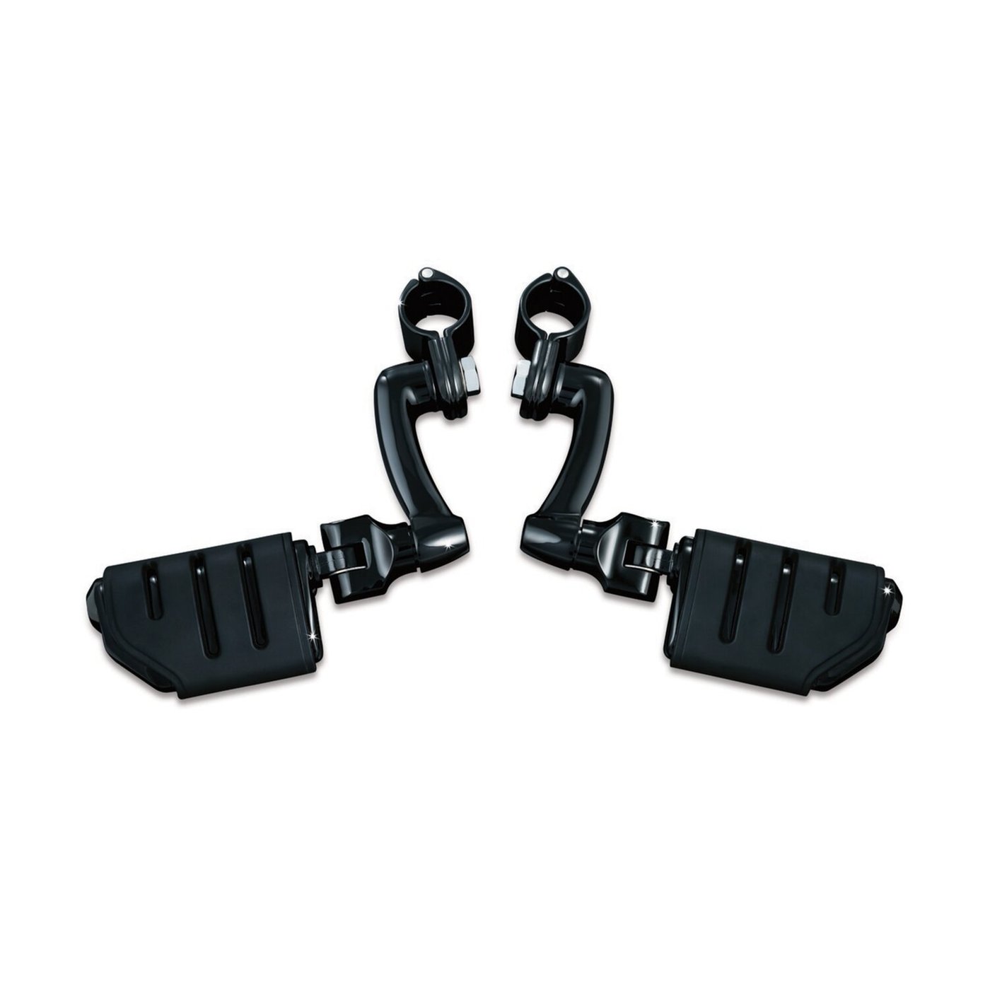 Kuryakyn Kuryakyn, Longhorn highway peg set. 1-1/4 (32mm). Black