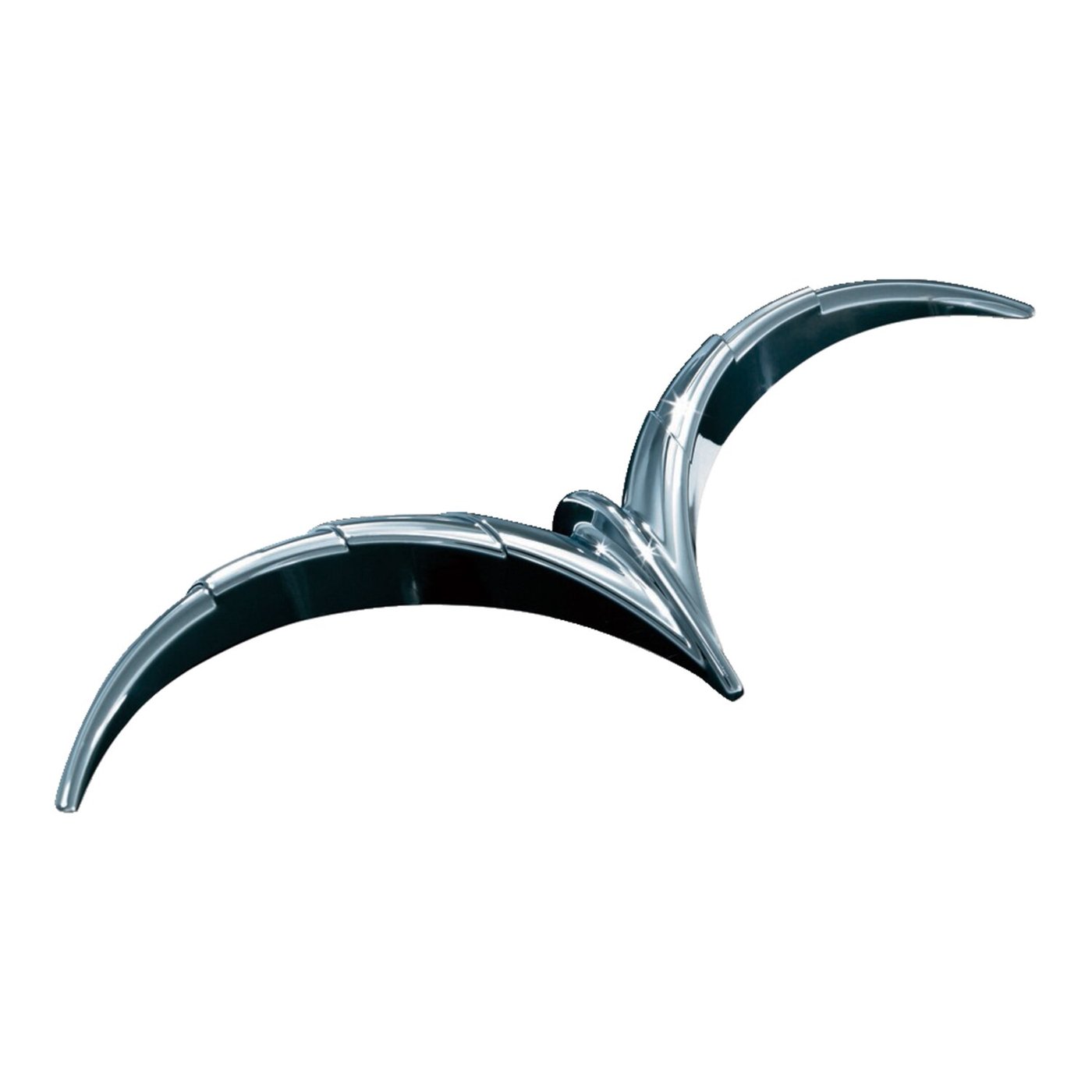 Kuryakyn Kuryakyn, Speedo & tach brow. Chrome