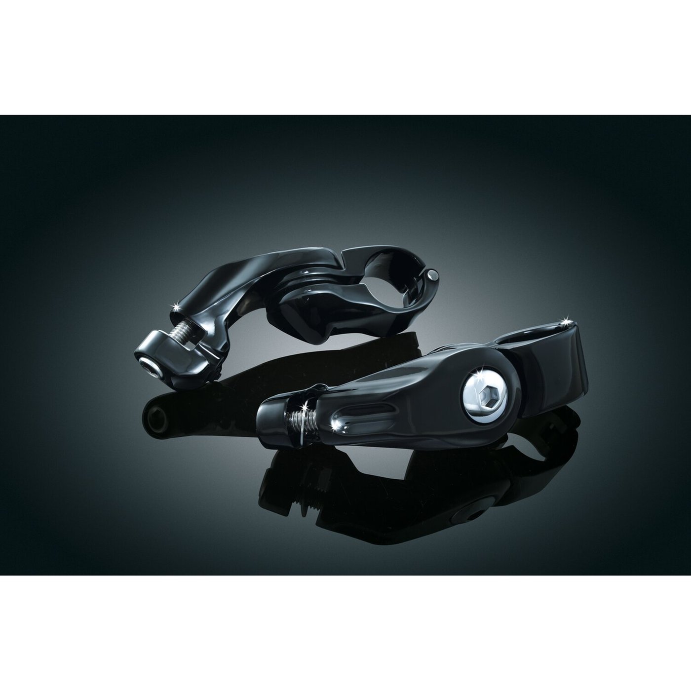 Kuryakyn Kuryakyn, Tour-tech cruise peg mounts. short. Black