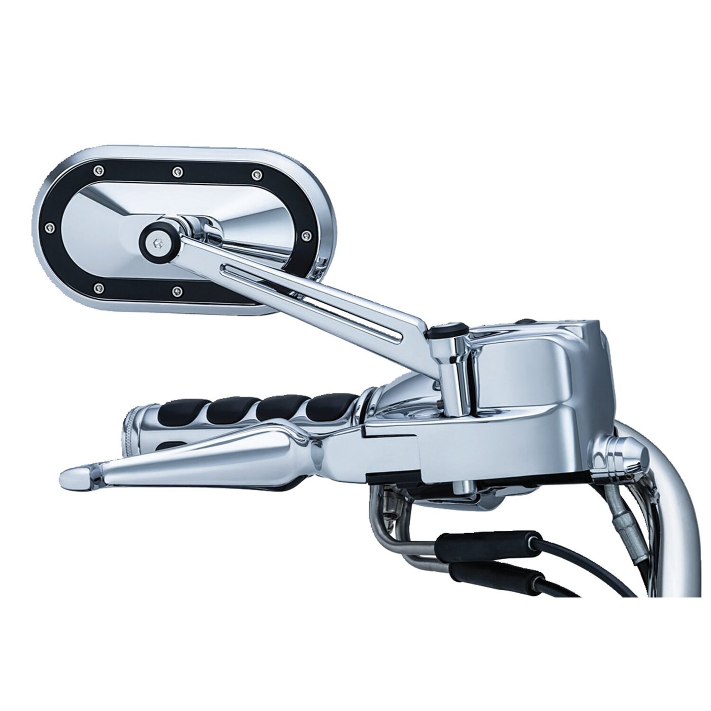 Kuryakyn Kuryakyn, Heavy industry mirrors chrome/black - Image 2