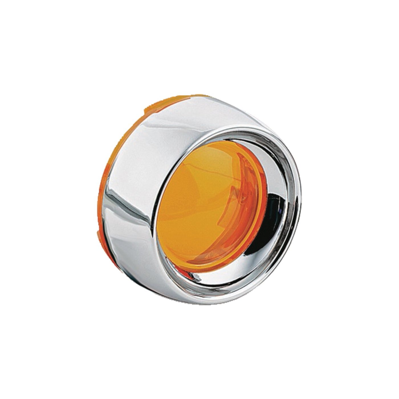 Kuryakyn Kuryakyn, Turn signal recessed trim rings & lens kit. Chrome