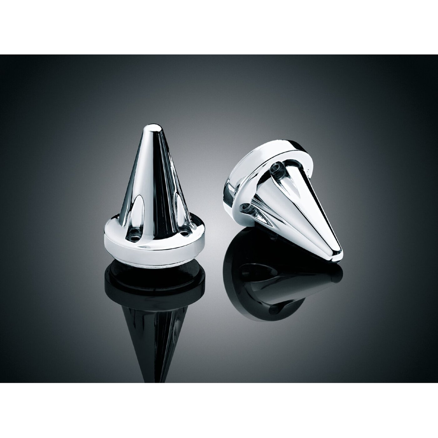 Kuryakyn Kuryakyn, Stiletto grip end caps. Chrome - Image 2