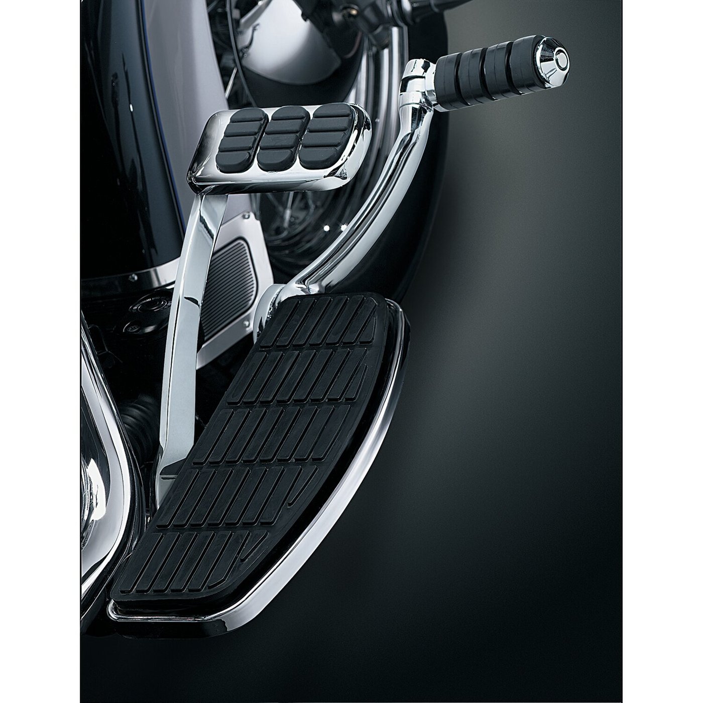 Kuryakyn Kuryakyn, Smooth extended brake pedal. Chrome - Image 2