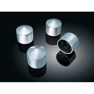 Kuryakyn Kuryakyn, Twin Cam peaked rocker box bolt cover 4-pk