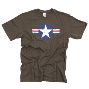 Army Surplus Army Surplus Air Force Star & Bars t-shirt green