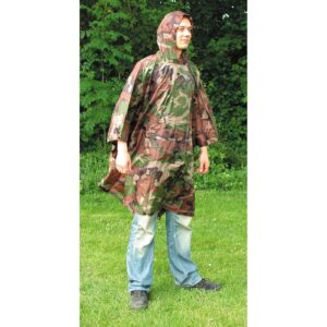 Army Surplus Fostex poncho woodland camo