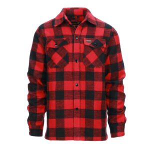 Army Surplus Lumberjack flannel shirt checkered red/black