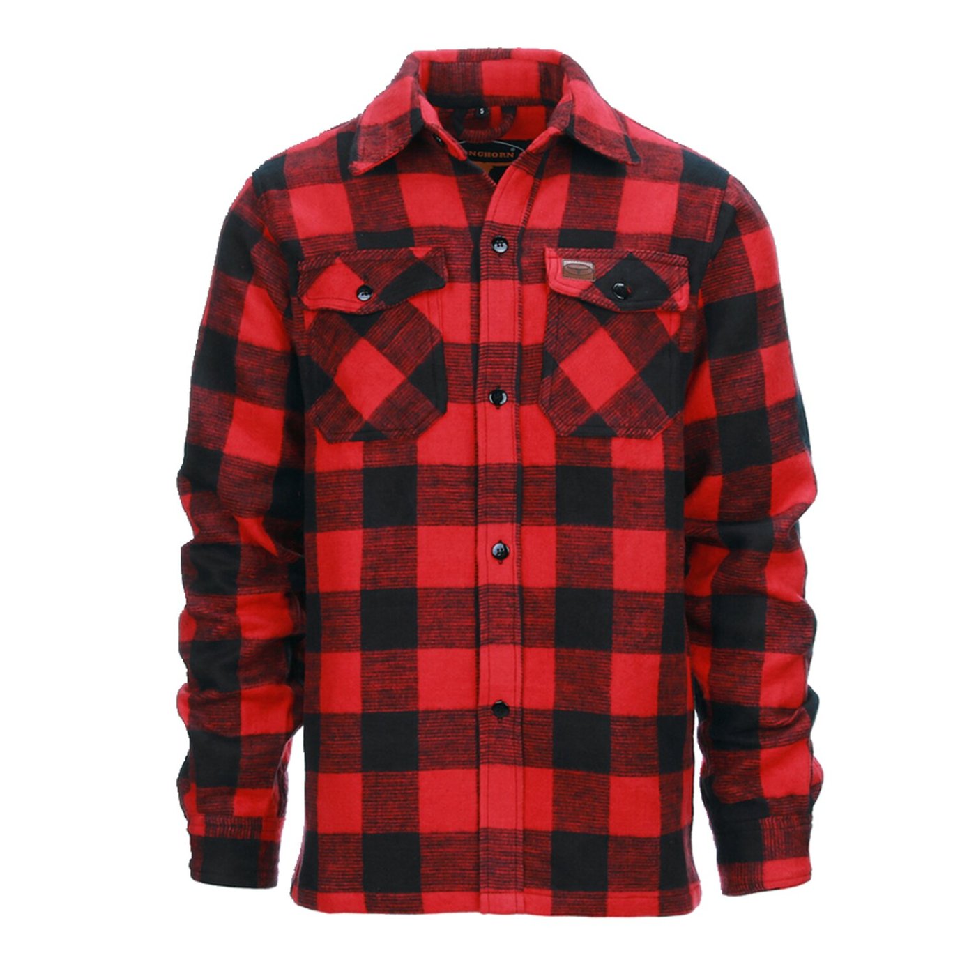 Army Surplus Lumberjack flannel shirt checkered red/black