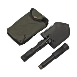Army Surplus Folding spade, with built-in axe