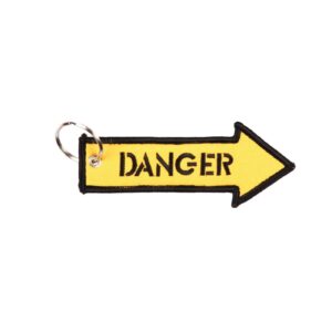 Army Surplus Danger keychain
