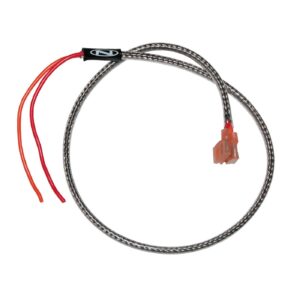 Namz NAMZ, rear brake switch harness. Braided, 24"