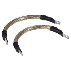 Namz NAMZ, battery cable set. Clear. 7 inch (17.5cm)