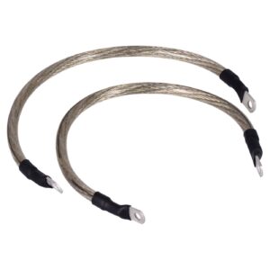 Namz NAMZ, battery cable set. Clear. 15 inch (38cm)