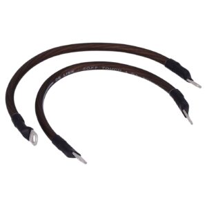 Namz NAMZ, battery cable set. Black. 13 inch (33cm)