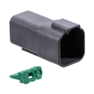 Namz NAMZ, Deutsch connectors. Gray, receptacle, 6-pins