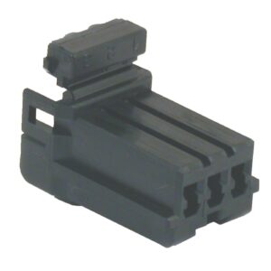 Namz NAMZ, AMP Multilock connector. Black, plug, 3-pins
