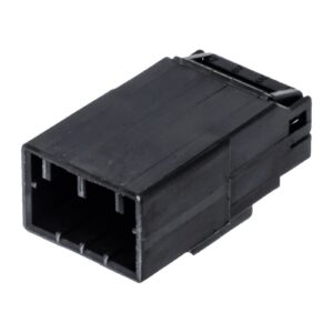 Namz NAMZ, AMP Multilock connector. Black, receptacle, 4-pins