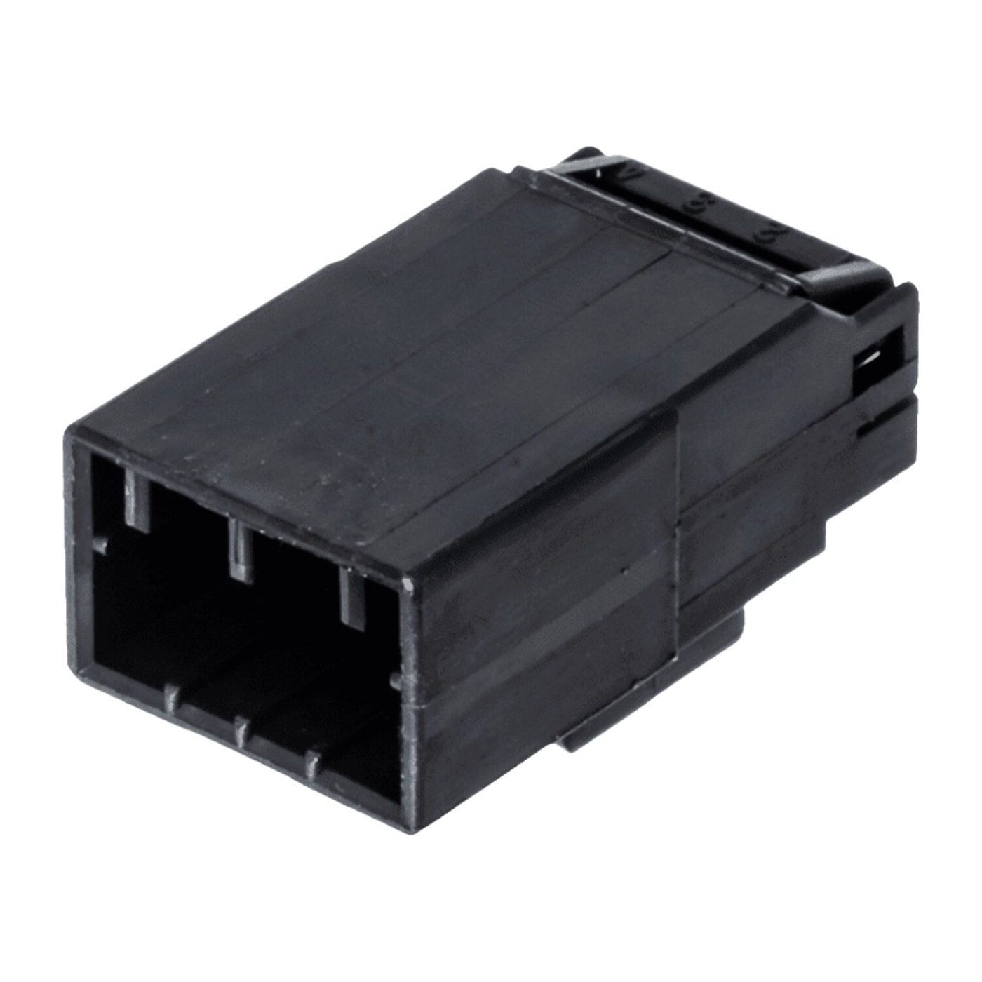 Namz NAMZ, AMP Multilock connector. Black, receptacle, 4-pins