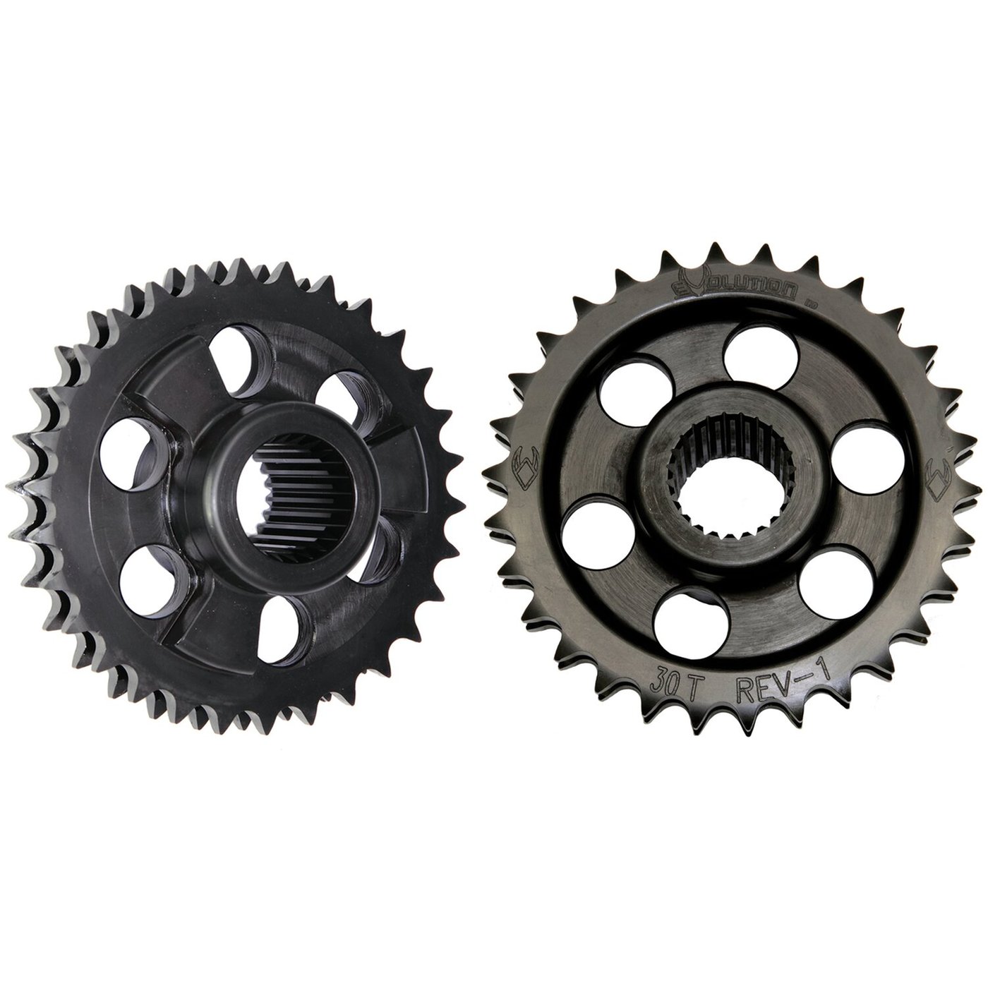 Evolution Industries Evolution Industries, solid motor sprocket & chain kit. 30T