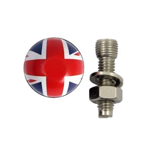 TrikTopz Trik Topz licence plate mounts UK flag