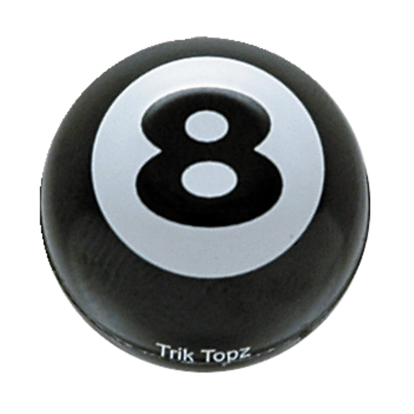 TrikTopz Trik Topz, Eight Ball valve caps. Black