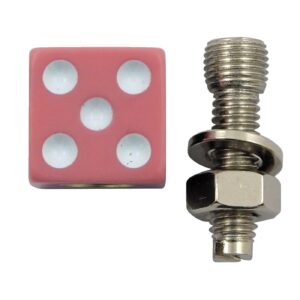 TrikTopz Trik Topz license plate mounts Dice pink
