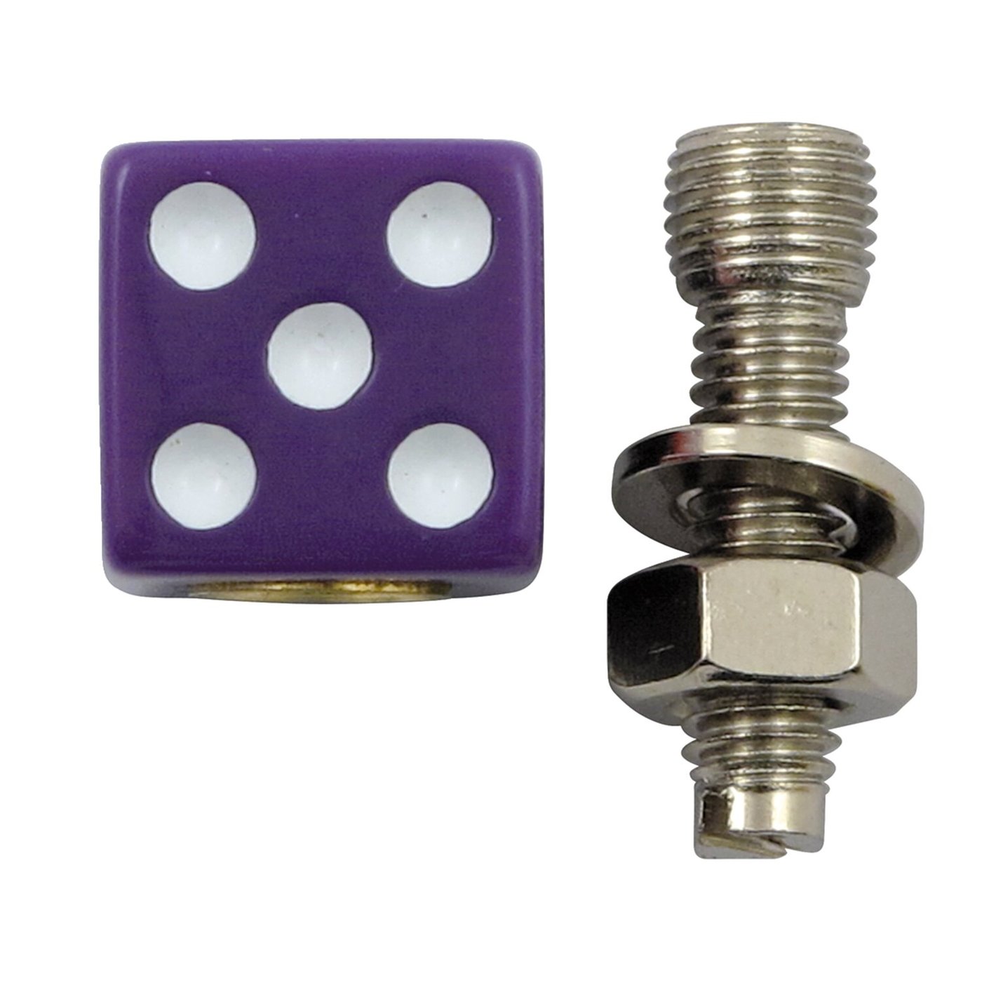 TrikTopz Trik Topz license plate mounts Dice purple