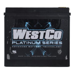 WestCo Westco, sealed AGM battery. 12V, 19Ah. 325CCA