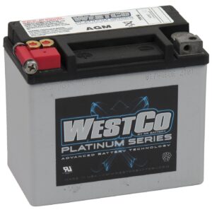 WestCo Westco, sealed AGM battery. 12 Volt, 10AMP, 180CCA